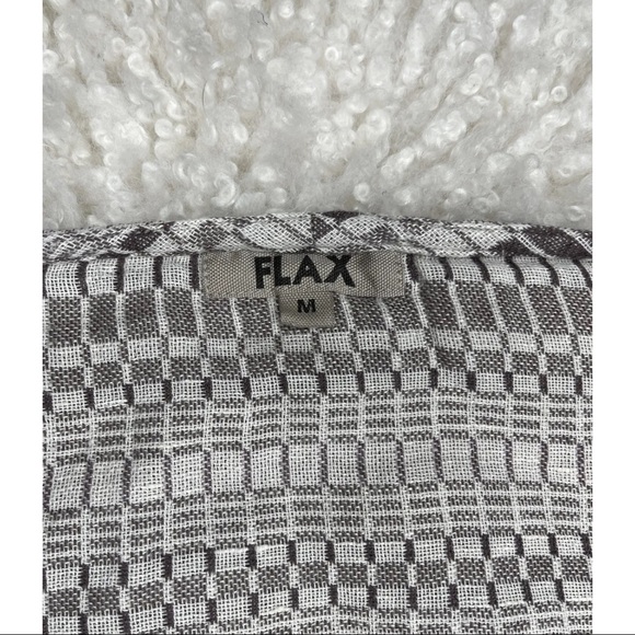 FLAX lagenlook  Linen blend  Pullover blouse M - Picture 7 of 7